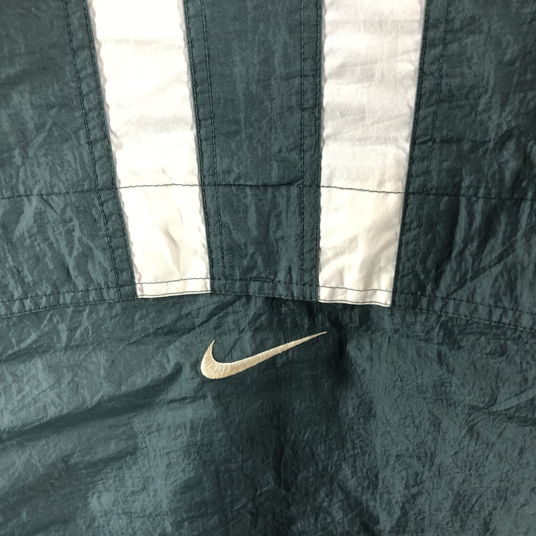 90'S Nike Anorak Jacket, Men's XL, Vintage Nylon green type Vintage Second Hand