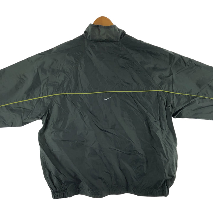 Nike NIKE Nylon Jacket Men's XL Size Vintage Nylon Khaki type Vintage Second Hand