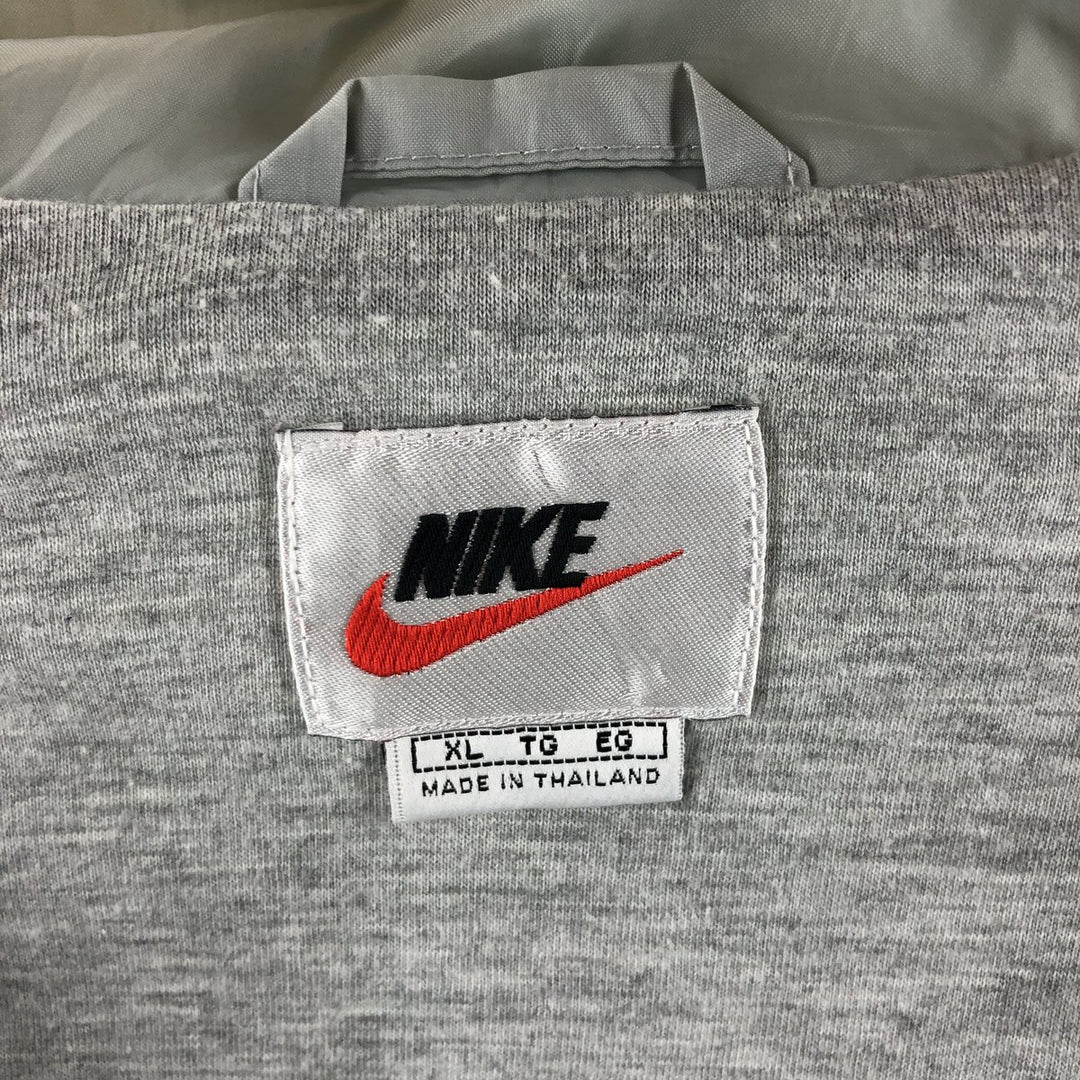 Nike NIKE Nylon Jacket Men's XL Size Vintage Nylon Khaki type Vintage Second Hand