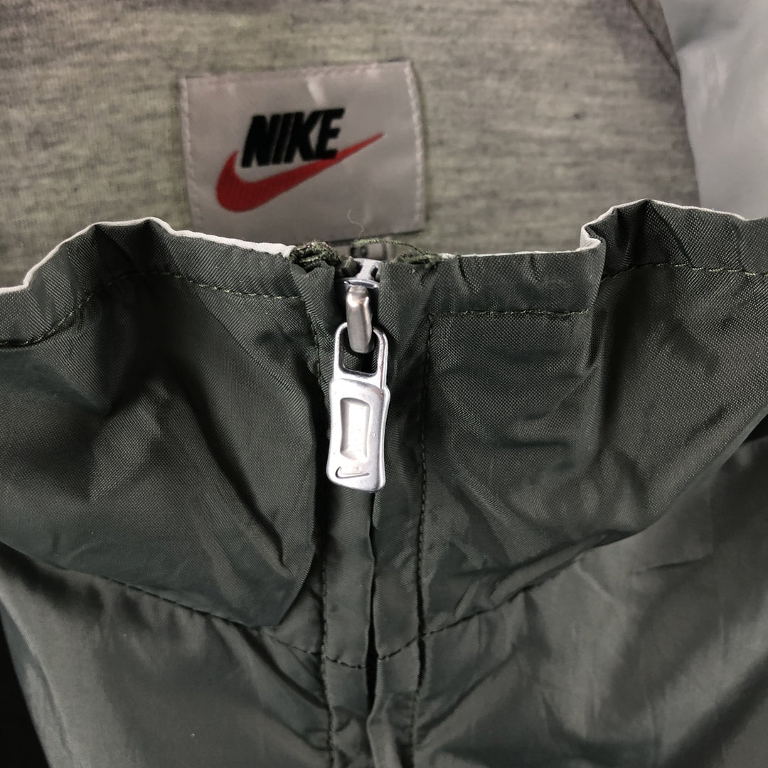 Nike NIKE Nylon Jacket Men's XL Size Vintage Nylon Khaki type Vintage Second Hand