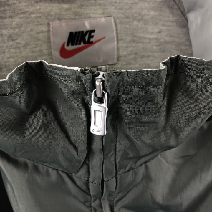Nike NIKE Nylon Jacket Men's XL Size Vintage Nylon Khaki type Vintage Second Hand