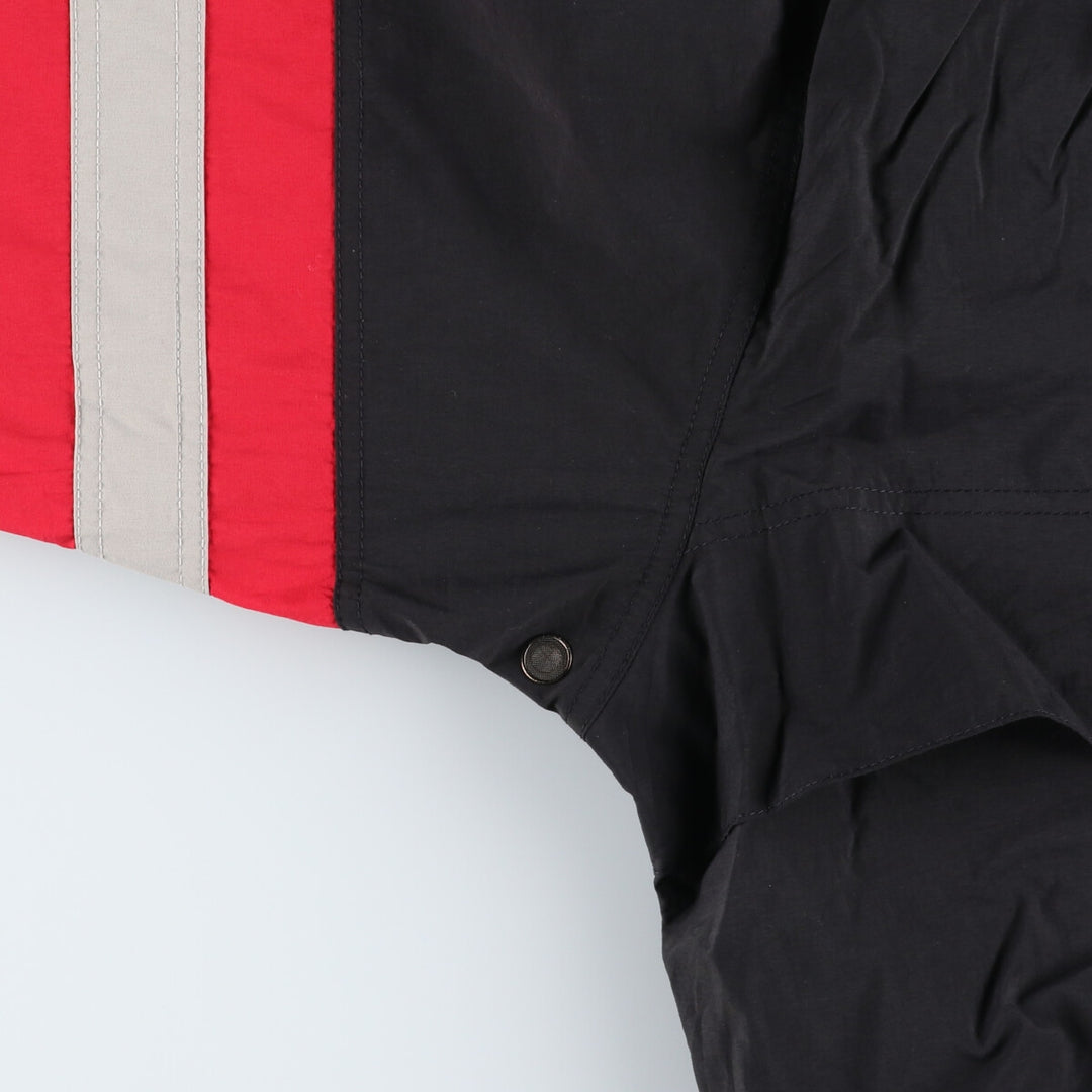 00'S Nike TEAM SPORTS OHIO STATE Ohio State University College Half Zip Nylon Pullover Men's XXL / eaa520957