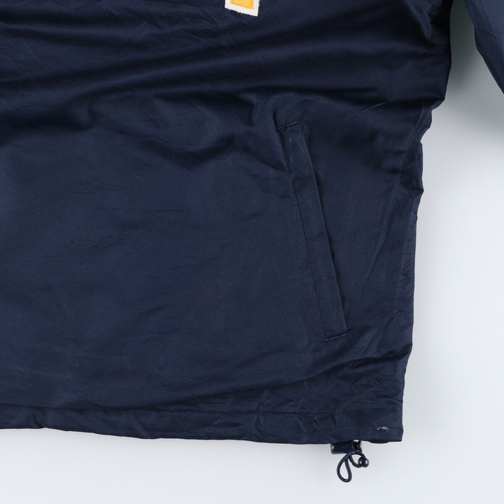 90'S Champion USNAVY V-neck warm-up pullover, men's XL equivalent, vintage /eaa520959