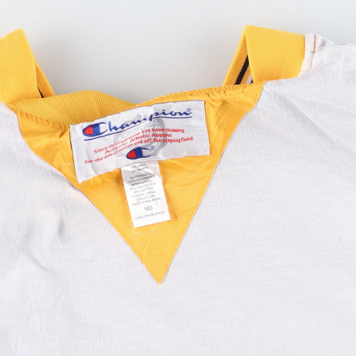 90'S Champion USNAVY V-neck warm-up pullover, men's XL equivalent, vintage /eaa520959