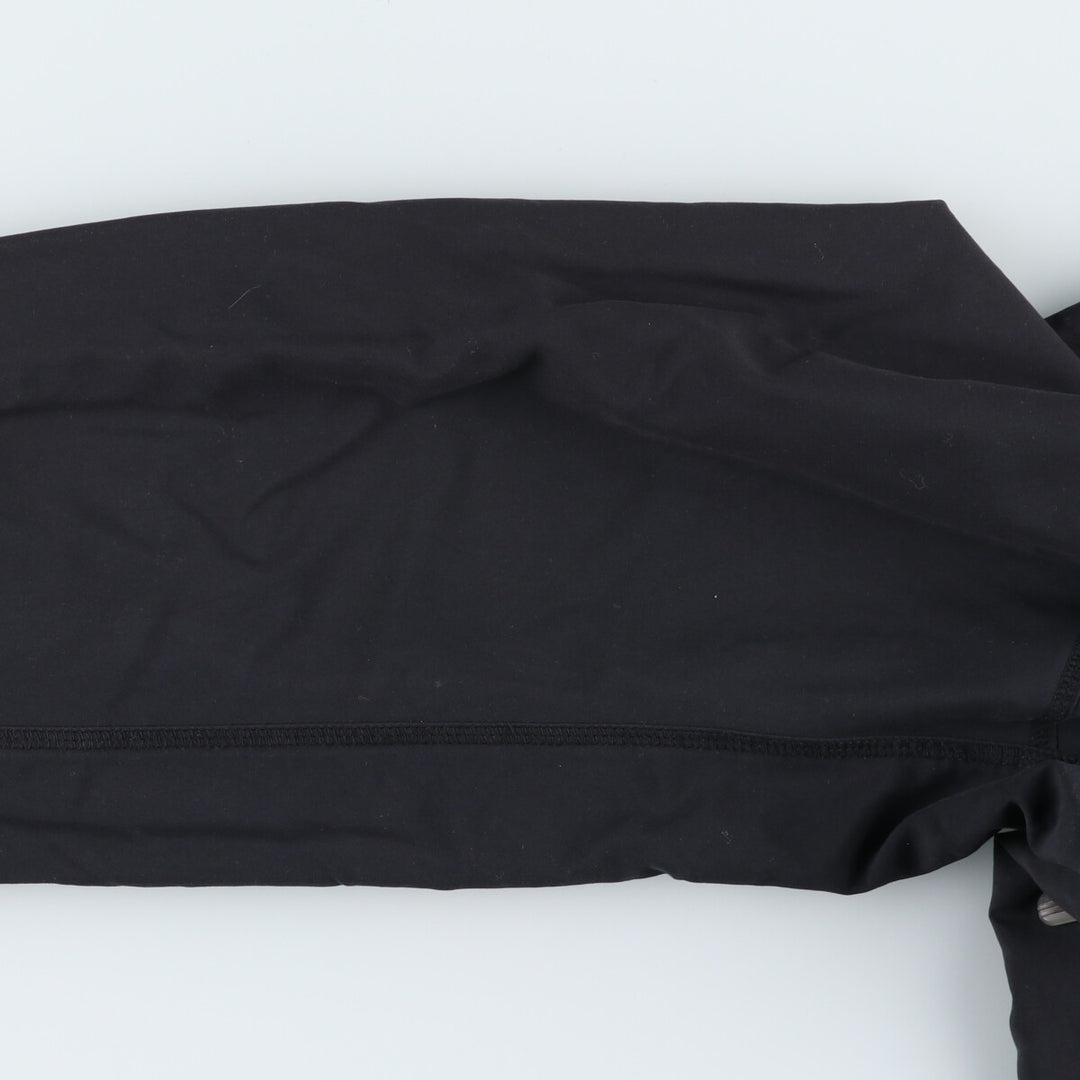 00'S adidas CLIMAPROOF WIND V-neck warm-up pullover, men's XL size polyester black type Vintage Second Hand
