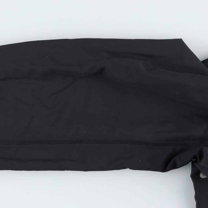 00'S adidas CLIMAPROOF WIND V-neck warm-up pullover, men's XL size polyester black type Vintage Second Hand