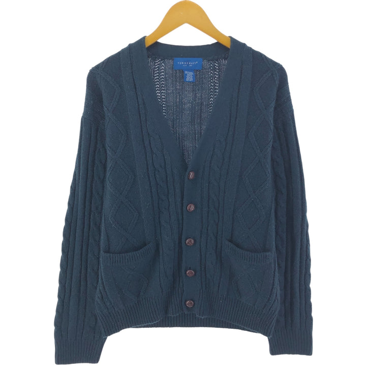 90'S Town Craft Acrylic Knit Cardigan Men's M Size Vintage /eaa520984