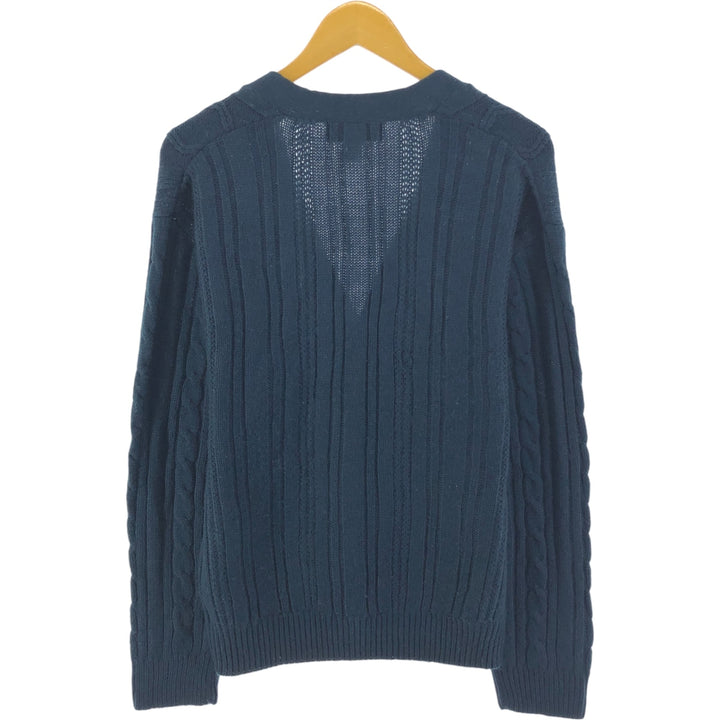 90'S Town Craft Acrylic Knit Cardigan Men's M Size Vintage /eaa520984