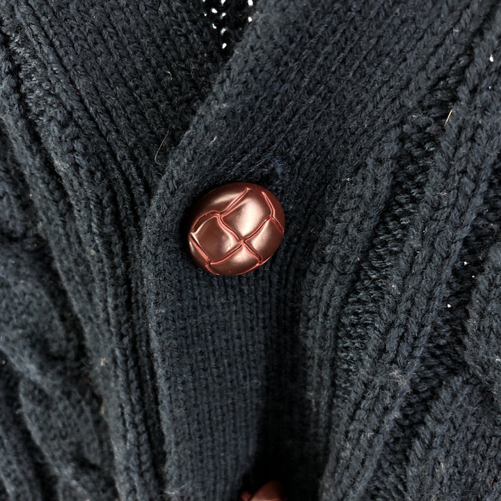 90'S Town Craft Acrylic Knit Cardigan Men's M Size Vintage /eaa520984