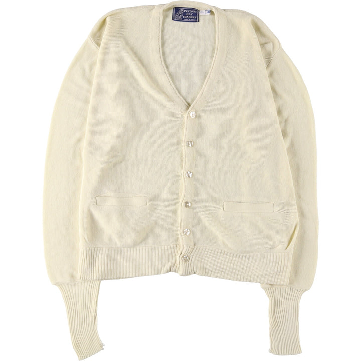 PECONIC BAY TRADERS Acrylic Knit Cardigan Made in USA Men's XL /eaa520987