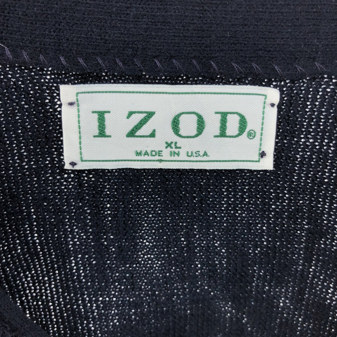IZOD Acrylic Knit Cardigan Made in USA Men's XL /eaa520995