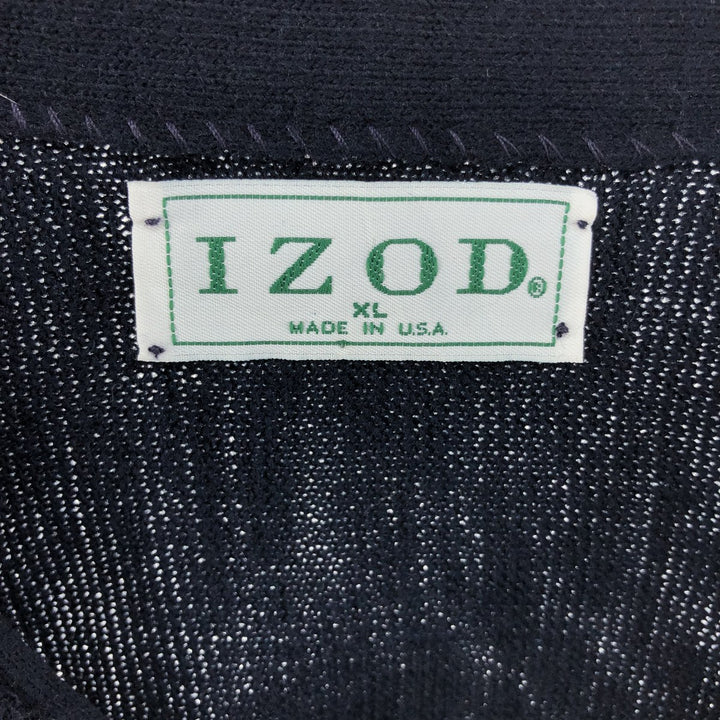 IZOD Acrylic Knit Cardigan Made in USA Men's XL /eaa520995