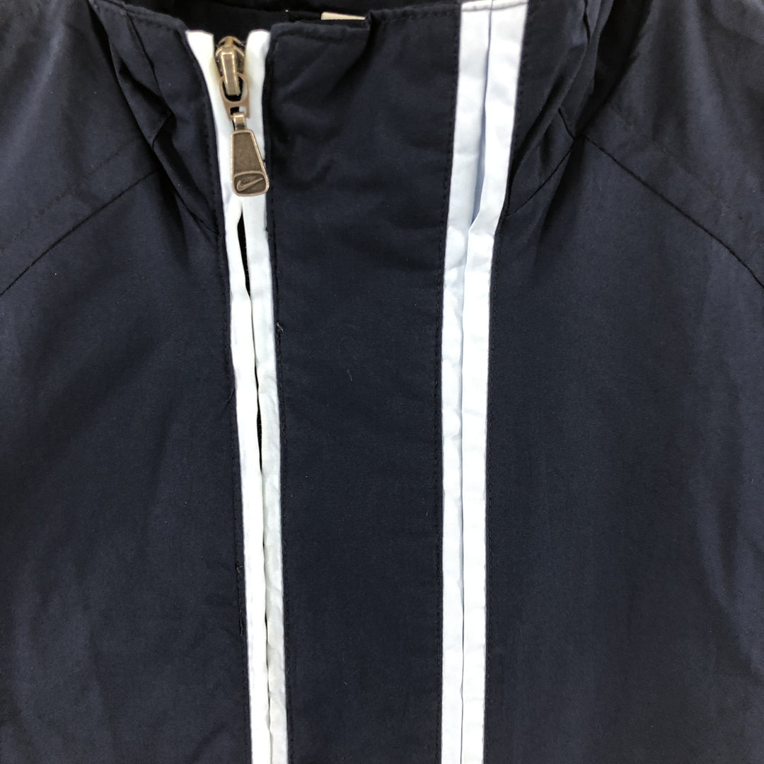 00'S Nike Windbreaker Men's Size L polyester navy blue type Vintage Second Hand