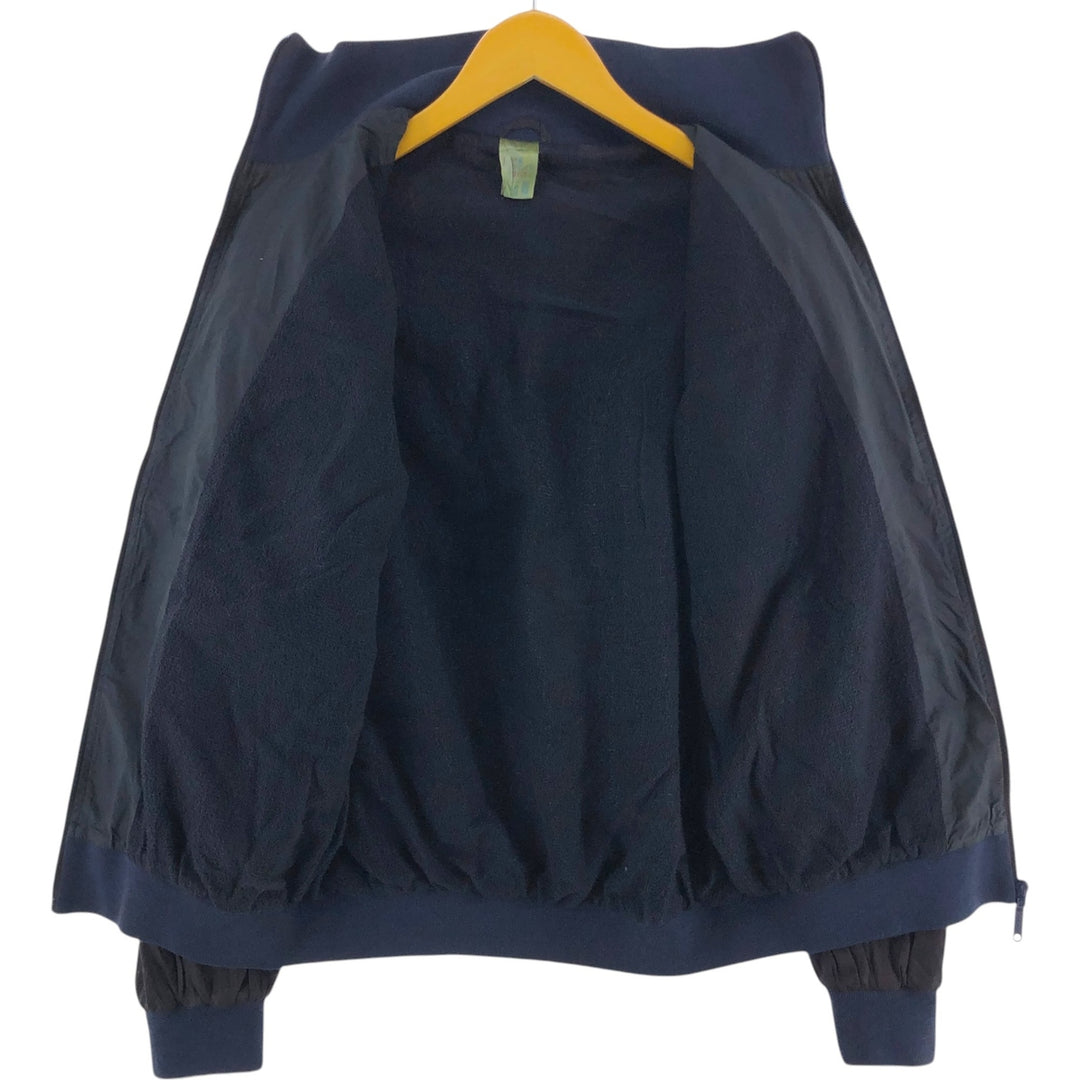 Vintage 1980'S Adidas zip-up jacket, men's size XL unclear black type Vintage Second Hand