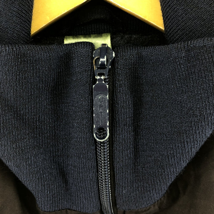 Vintage 1980'S Adidas zip-up jacket, men's size XL unclear black type Vintage Second Hand