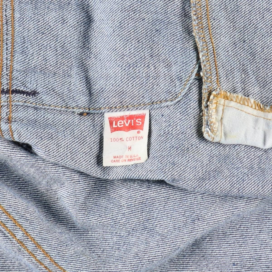 90'S Levi's 70507-0218 denim jacket, denim jacket, made in USA, men's size M, vintage /eaa521014