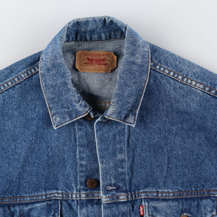 90'S Levi's 70507-0218 denim jacket, denim jacket, made in USA, men's size M, vintage /eaa521014