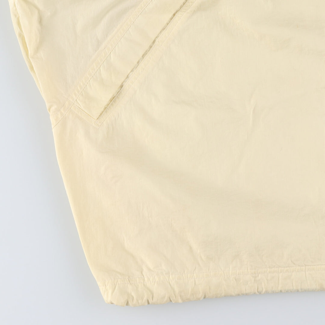 90'S Nike Back Logo Half Zip Nylon Pullover Hoodie Men's L Size Vintage /eaa521046