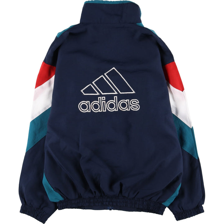 90'S Adidas nylon jacket made in USA, men's XL size, vintage / eaa521060