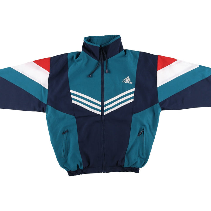 90'S Adidas nylon jacket made in USA, men's XL size, vintage / eaa521060