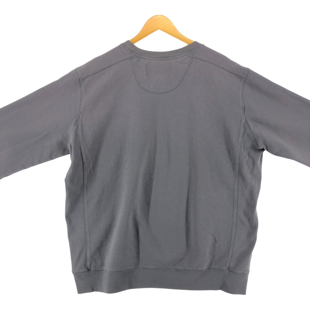 Eddie Bauer logo sweatshirt, men's size XL cotton Khaki type Vintage Second Hand