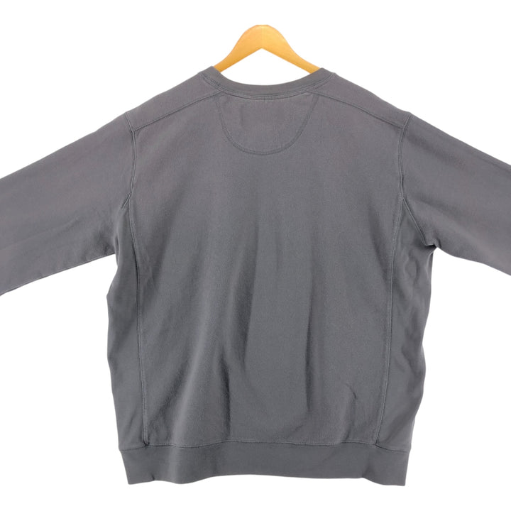 Eddie Bauer logo sweatshirt, men's size XL cotton Khaki type Vintage Second Hand