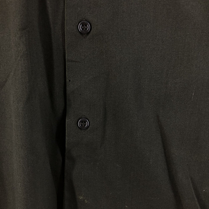 Vintage 1970'S Big Mac JC Penney long-sleeved work shirt, size M, men's unclear Khaki type sage green Vintage Second Hand