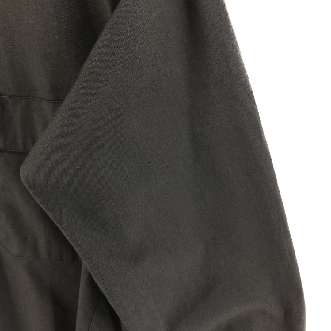 Vintage 1970'S Big Mac JC Penney long-sleeved work shirt, size M, men's unclear Khaki type sage green Vintage Second Hand