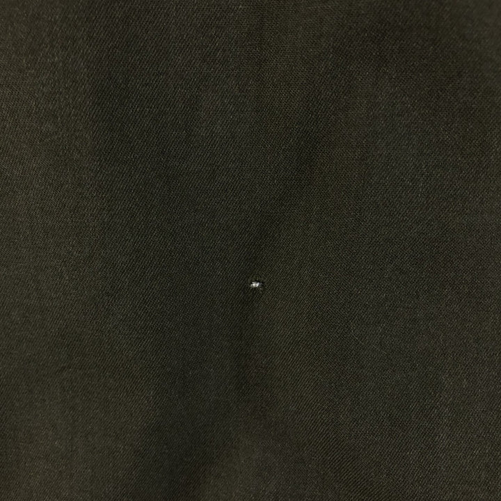 Vintage 1970'S Big Mac JC Penney long-sleeved work shirt, size M, men's unclear Khaki type sage green Vintage Second Hand