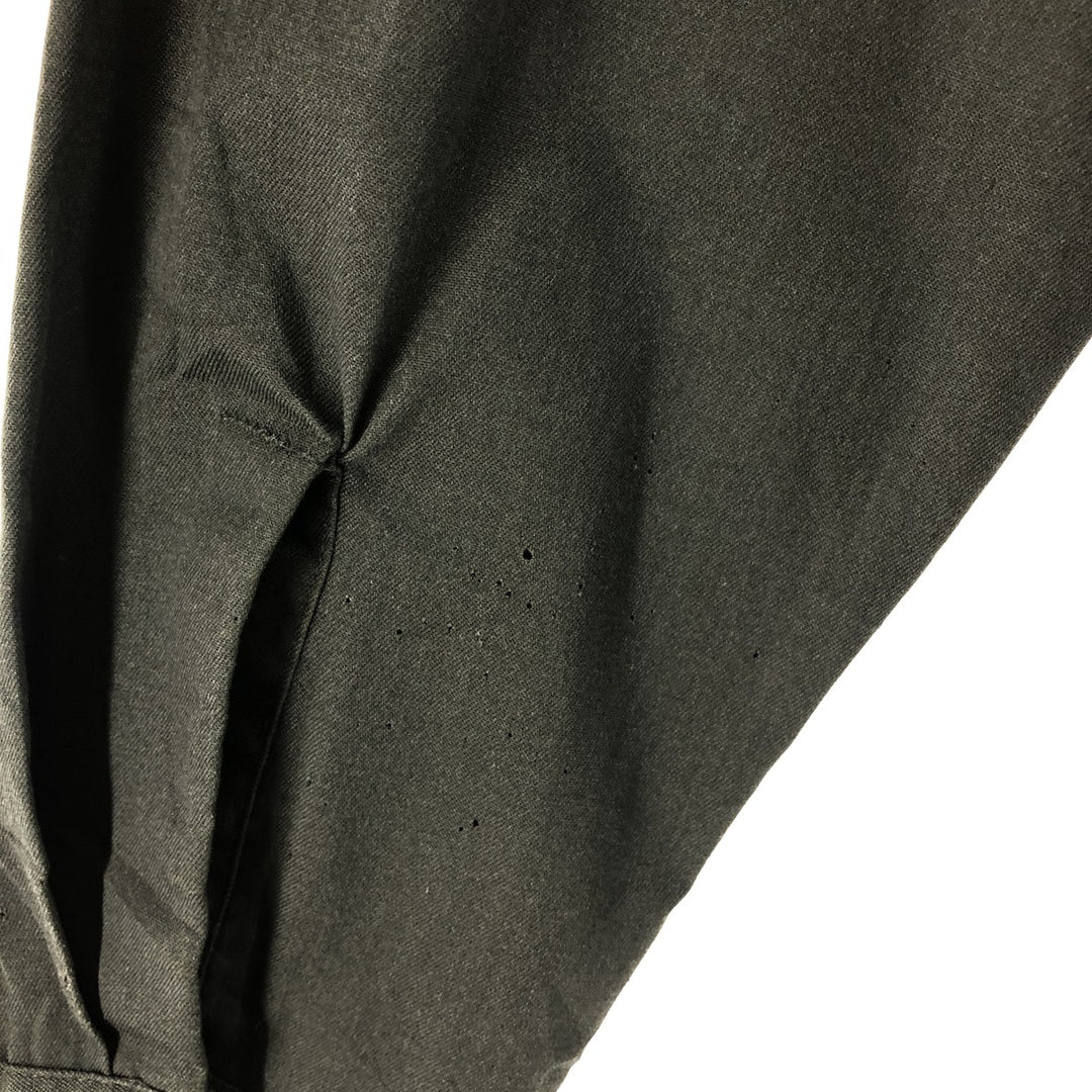 Vintage 1970'S Big Mac JC Penney long-sleeved work shirt, size M, men's unclear Khaki type sage green Vintage Second Hand