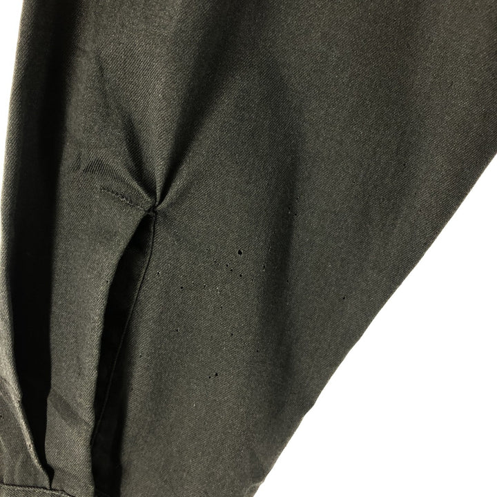 Vintage 1970'S Big Mac JC Penney long-sleeved work shirt, size M, men's unclear Khaki type sage green Vintage Second Hand