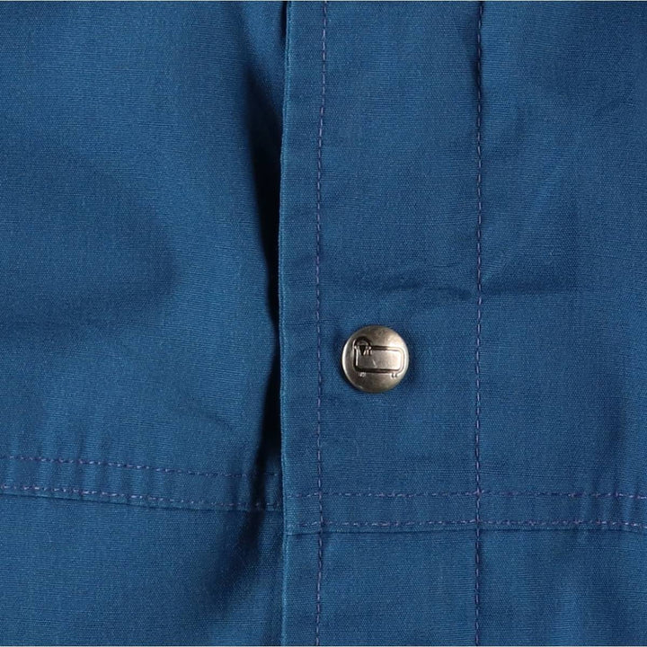 Vintage 1980'S WOOLRICH THE WOMAN Mountain Parka Shell Jacket, Made in USA, Women's XL polyester navy blue type Vintage Second Hand