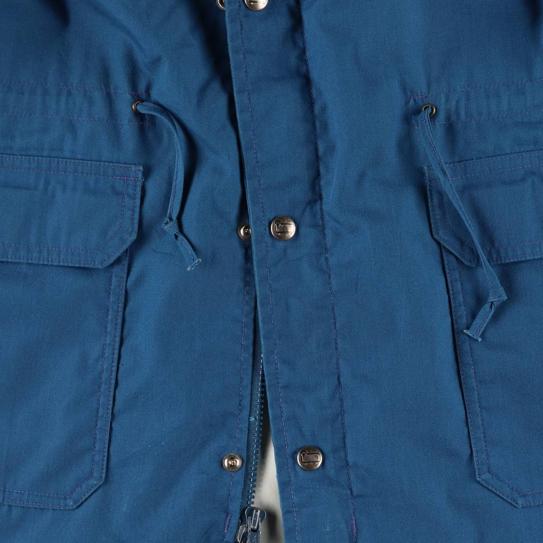 Vintage 1980'S WOOLRICH THE WOMAN Mountain Parka Shell Jacket, Made in USA, Women's XL polyester navy blue type Vintage Second Hand