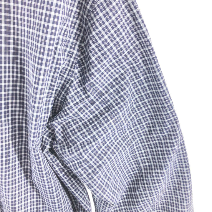 LACOSTE Check Pattern Reversible Windbreaker 60/8 Men's XL /eaa521121