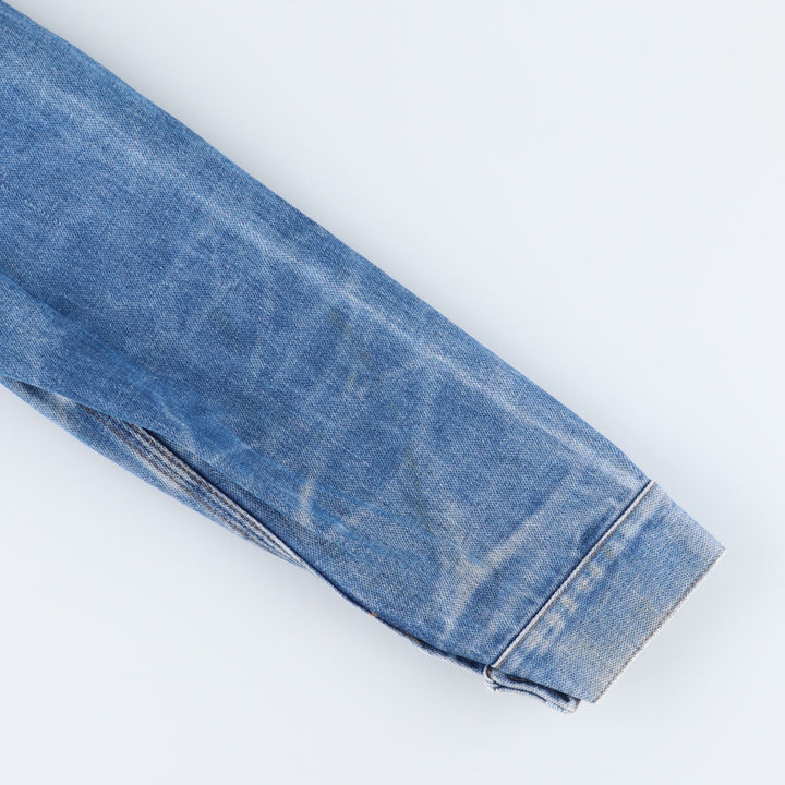 80'S Wrangler Black Tag Denim Jacket, G-Jean, Made in USA, Men's M Size, Vintage /eaa521126