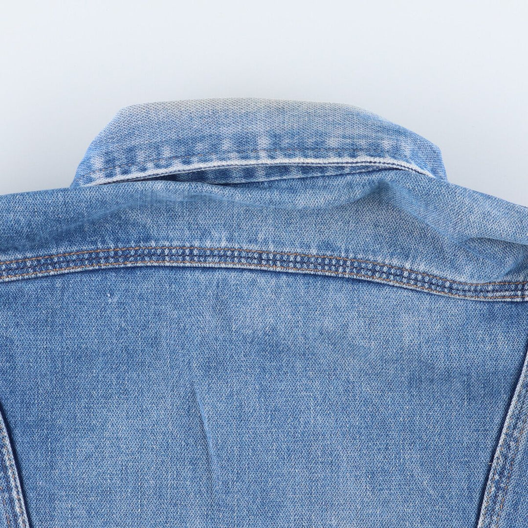 80'S Wrangler Black Tag Denim Jacket, G-Jean, Made in USA, Men's M Size, Vintage /eaa521126