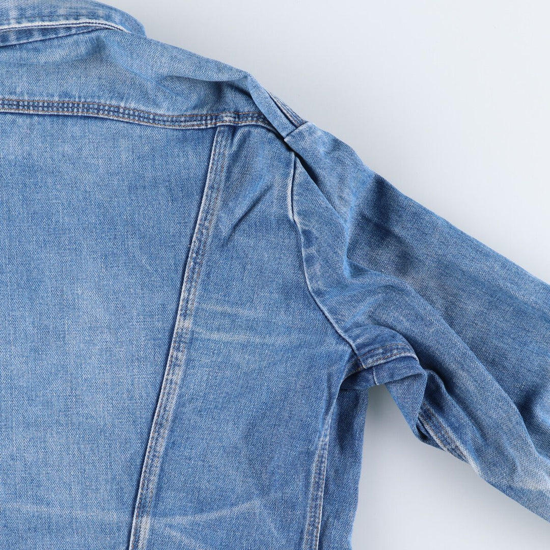 80'S Wrangler Black Tag Denim Jacket, G-Jean, Made in USA, Men's M Size, Vintage /eaa521126