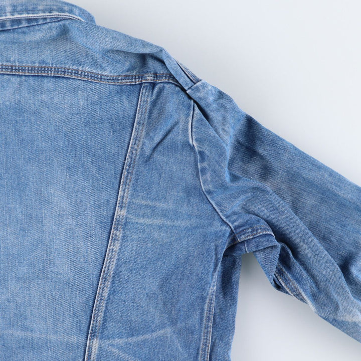 80'S Wrangler Black Tag Denim Jacket, G-Jean, Made in USA, Men's M Size, Vintage /eaa521126