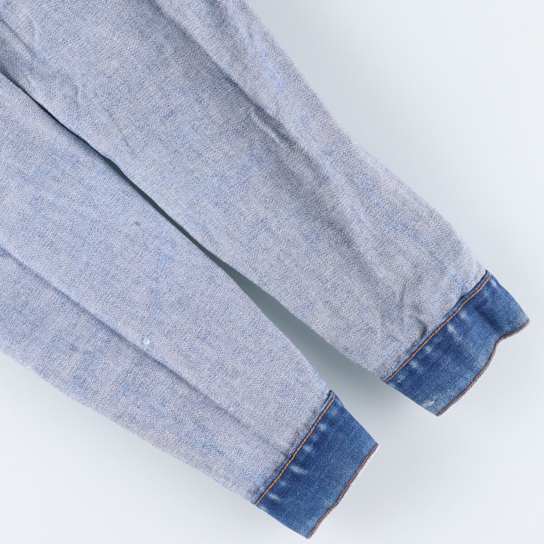 80'S Wrangler Black Tag Denim Jacket, G-Jean, Made in USA, Men's M Size, Vintage /eaa521126