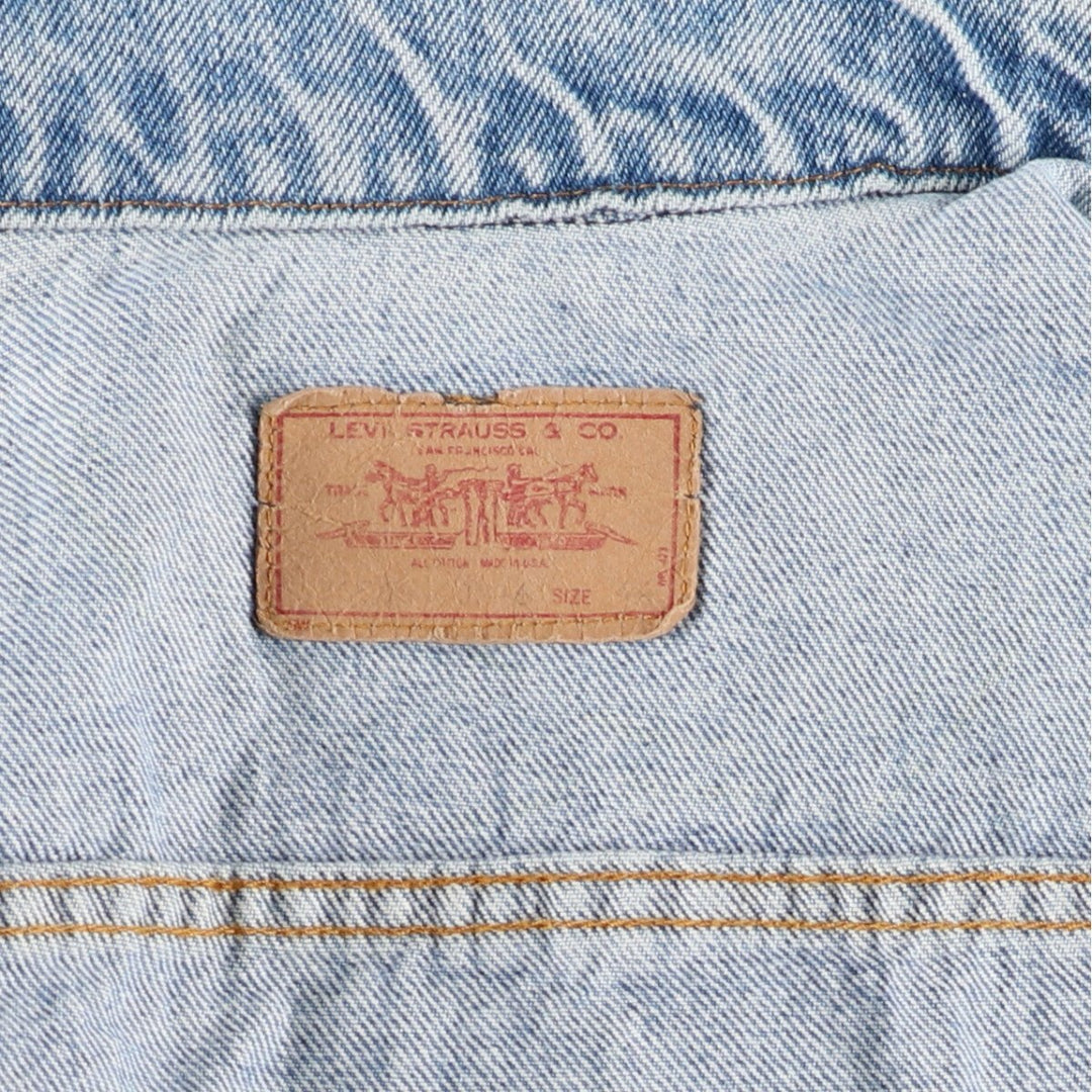 80'S Levi's denim jacket, denim jacket, made in USA, men's size L, vintage /eaa521129