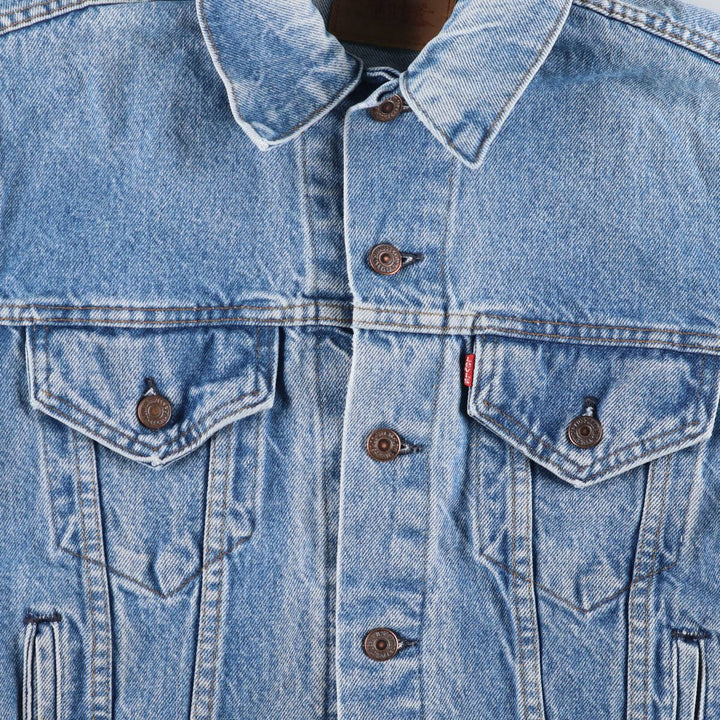 80'S Levi's denim jacket, denim jacket, made in USA, men's size L, vintage /eaa521129