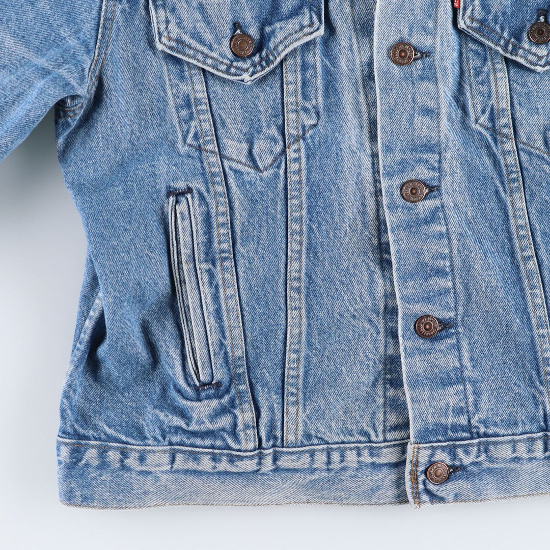 80'S Levi's denim jacket, denim jacket, made in USA, men's size L, vintage /eaa521129