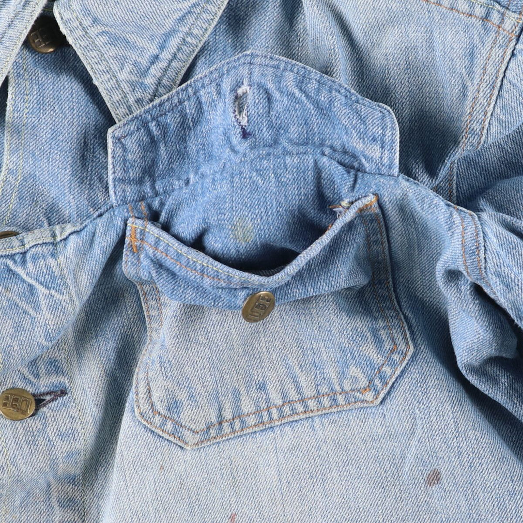 Vintage 70'S Lee denim jacket, made in the USA, size L for men / eaa521132