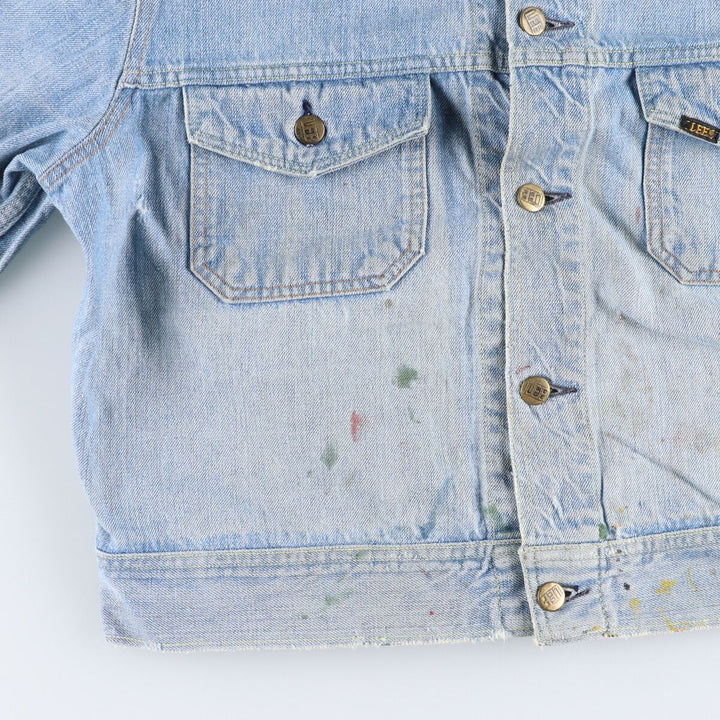 Vintage 70'S Lee denim jacket, made in the USA, size L for men / eaa521132