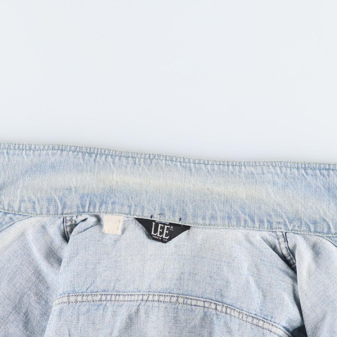 Vintage 70'S Lee denim jacket, made in the USA, size L for men / eaa521132
