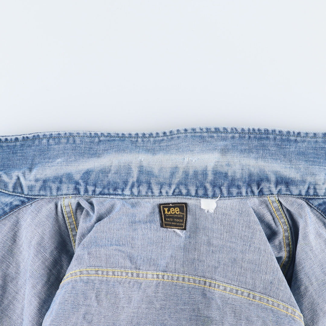 Vintage 70'S Lee Riders denim jacket, denim jacket, made in USA, men's size M / eaa521133