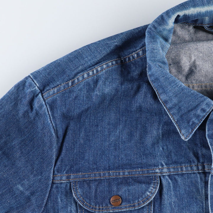 70s~80'S Wrangler Denim Jacket, G-Jean, Men's, XXL, Vintage / eaa521136
