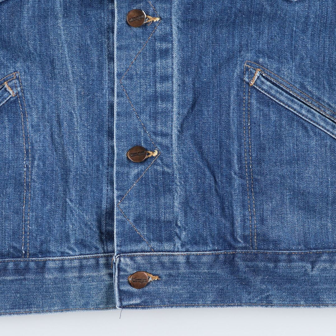 70s~80'S Wrangler Denim Jacket, G-Jean, Men's, XXL, Vintage / eaa521136