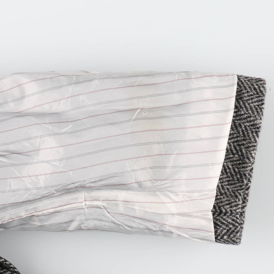 STAFFORD Harris Tweed Herringbone Wool Tailored Jacket Men's L size /eaa521138