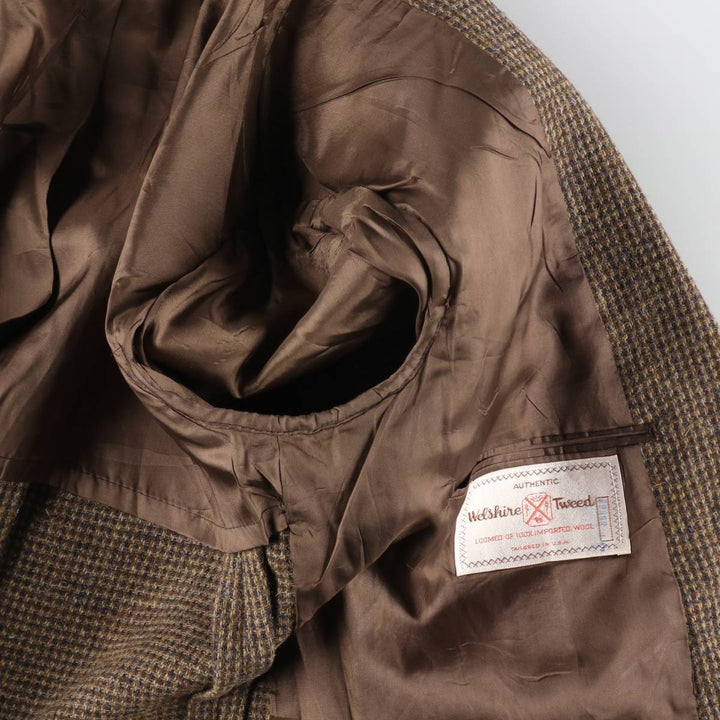 COUNTRY SQUIRE CLOTHES Welshire Tweed Jacket Made in USA Men's M size /eaa521139